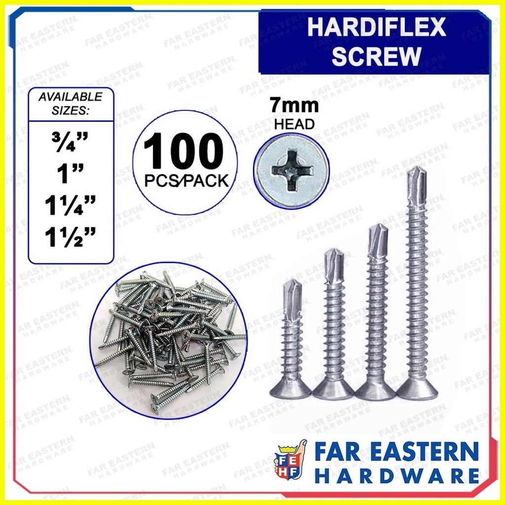 HARDIFLEX Ficem Board Screw #7 x 3/4