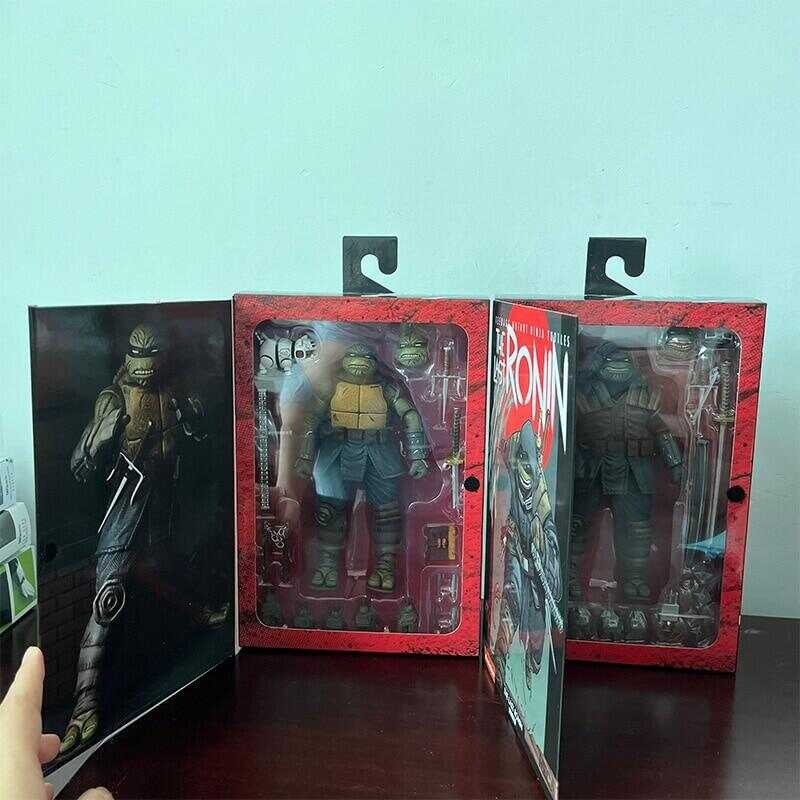 Last Ronin NECA Action Figure Armored Turtle Version Master Rat Model ...
