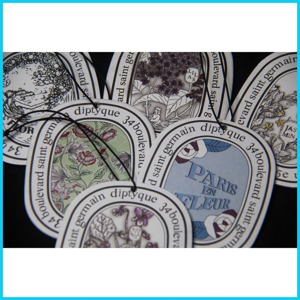 ♀ Diptyque PATCH DE PARFUM Paris En Fleur Fragrance / Car Fragrance ...