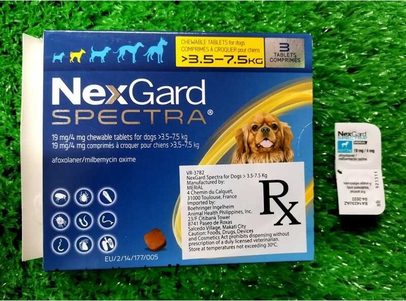 NexGard SPECTRA para sa mga aso na may Sticker 100% Legit Product ...