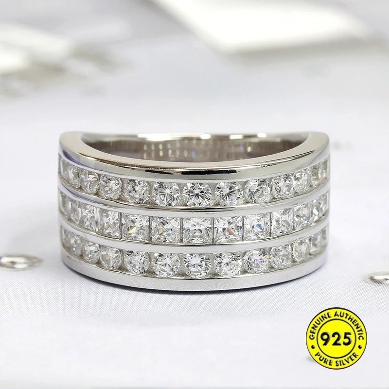 Silver Popular Luxury Starry Ring | Shopee Philippines
