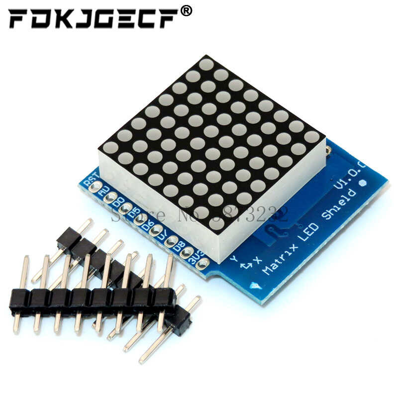 Dummies Guide To The Wemos D1 Mini Led Matrix Shield – TFVR