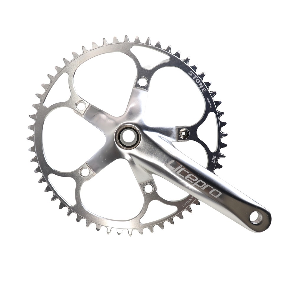 Stone Petals Round Bike Chainring 130 BCD for Brompton 3sixty Shimano ...