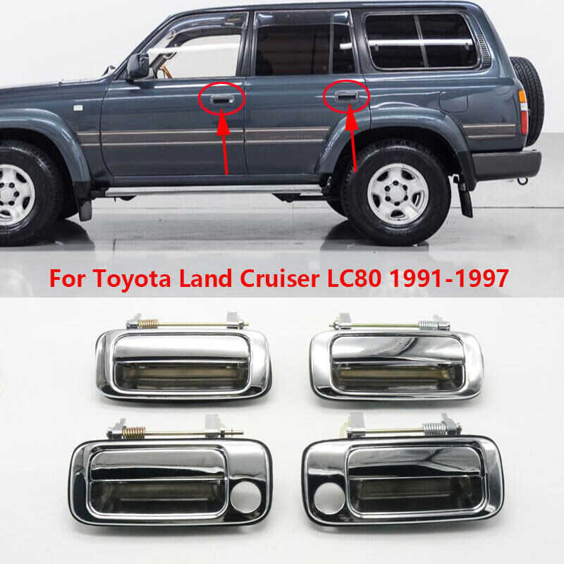 Toyota Para Sa Land Cruiser 80 Lc80 Fzj80 4500 1991-1997 Car Front Rear ...