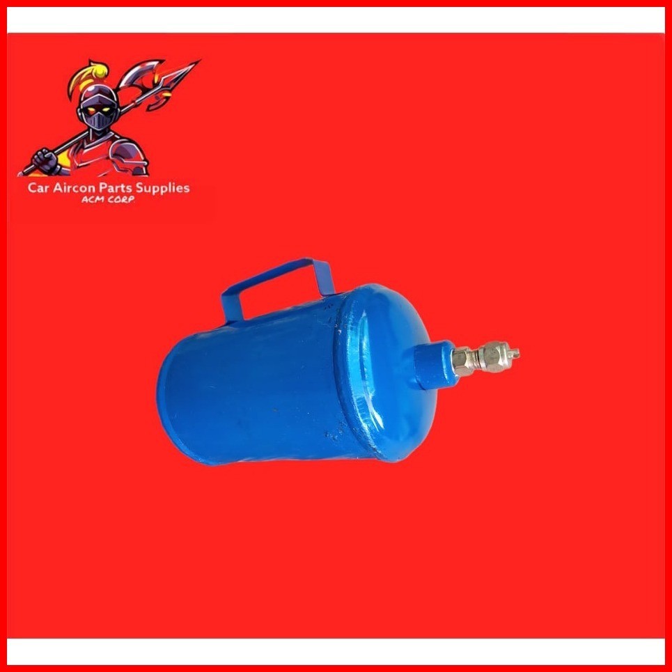 ☢ AIRCON EMPTY TANK 1.5KG Car Aircon For Refill Freon Refrigerant 134a