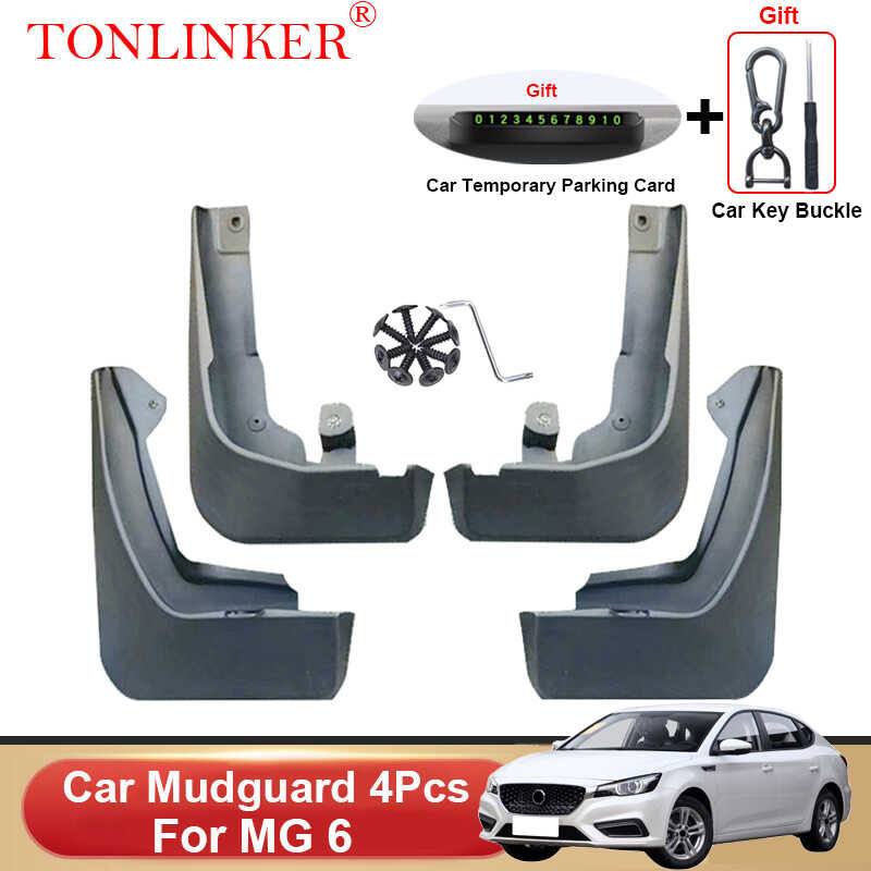 TONLINKER Car Mudguard Para sa MG 6 MG6 2017 2018-2021 2022 2023 ...