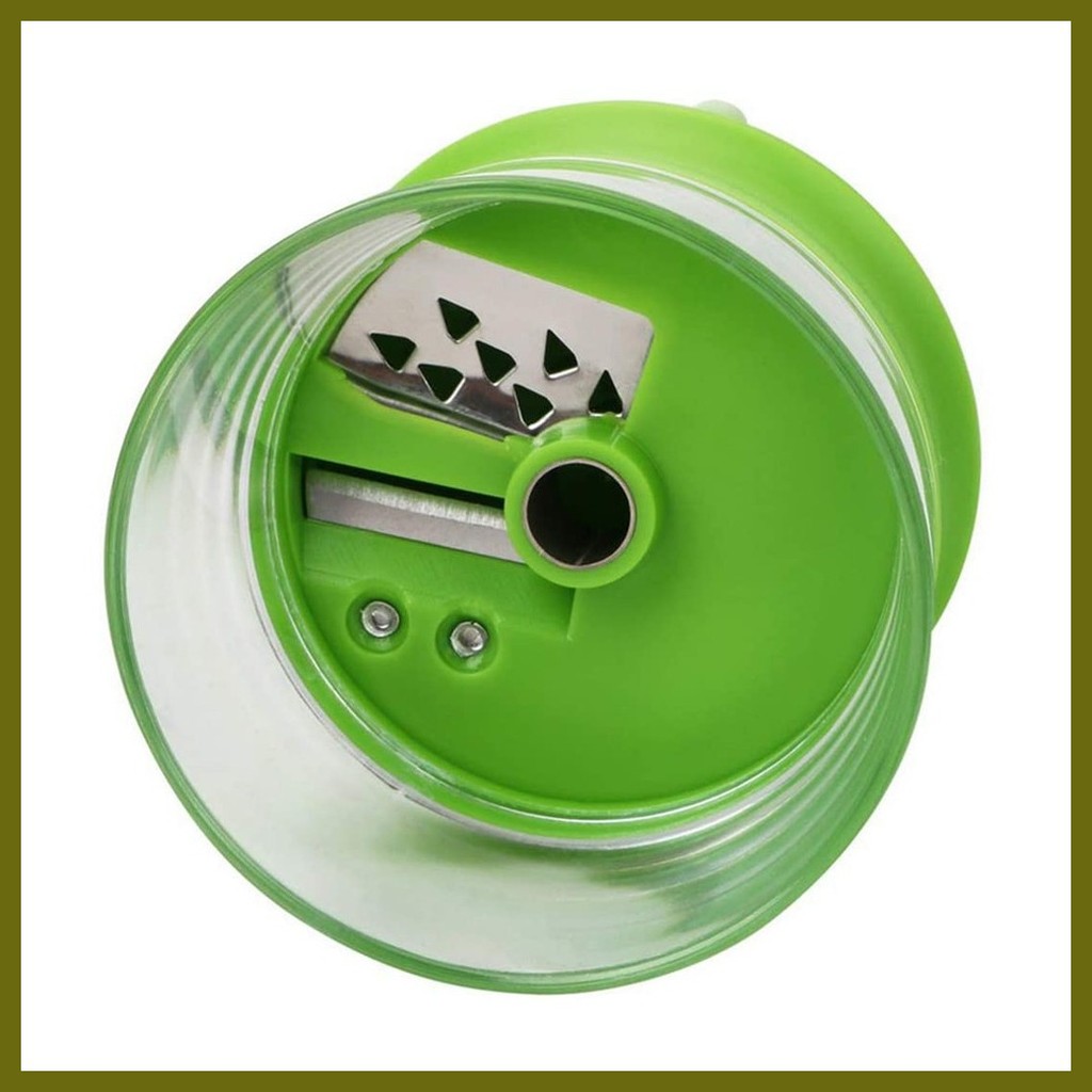 Handheld Spiralizer Vegetable Slicer Noodle Maker Spiral Cutter Green ...