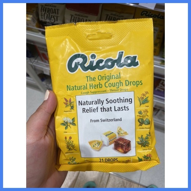 Ricola cough drops 4 flavors Shopee Philippines