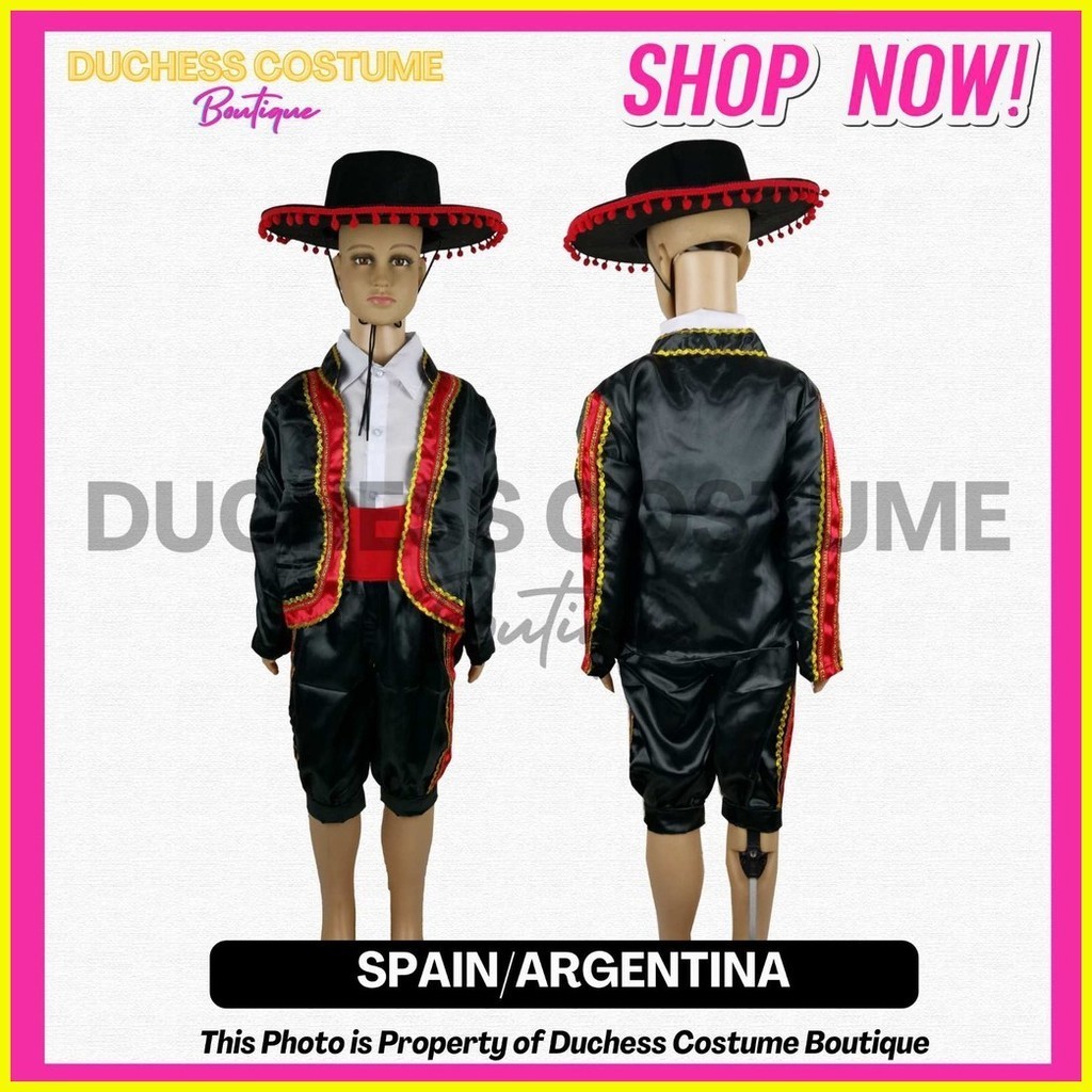 SPAIN MEXICO ARGENTINA United Nations Costume UN Costume | Shopee ...