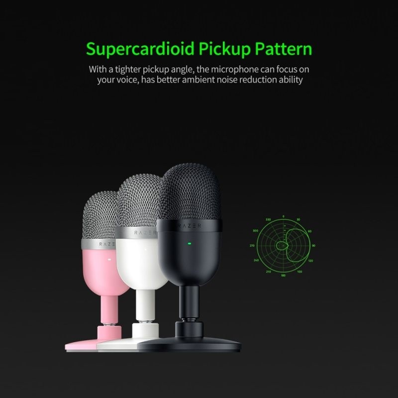 Original Razer Seiren Mini Microphone USB Condenser Ultra-Compact ...
