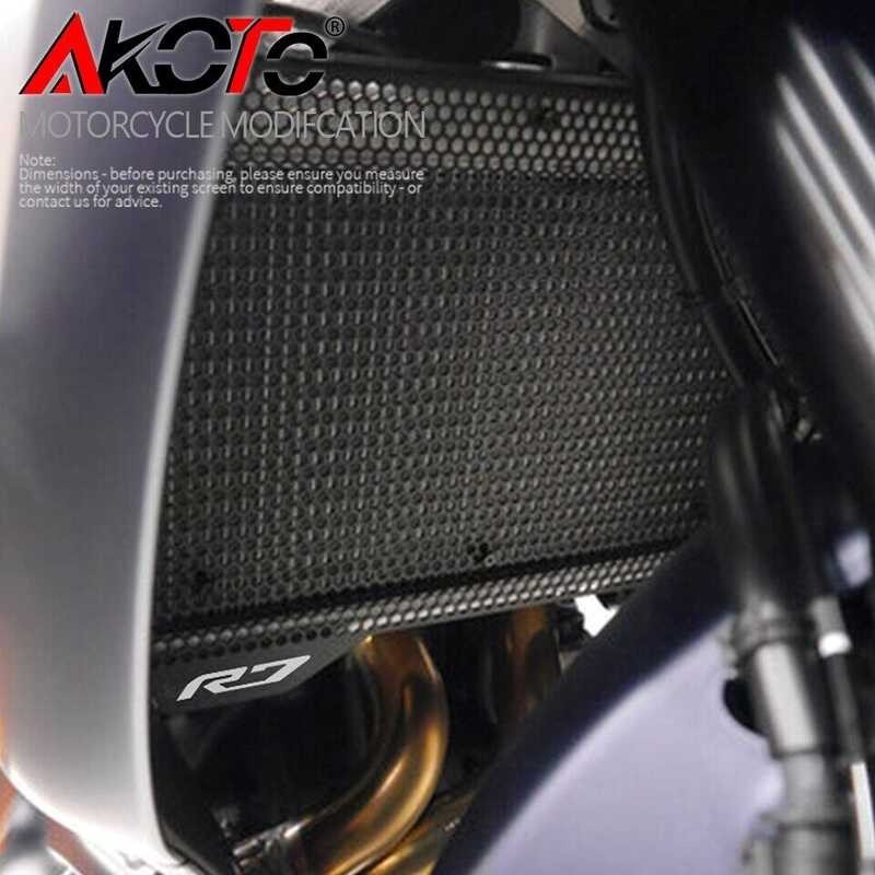 DEGIN 2022 Bagong Yzf-R7 Motorcycle Radiator Grille Guard Cover Fuel ...