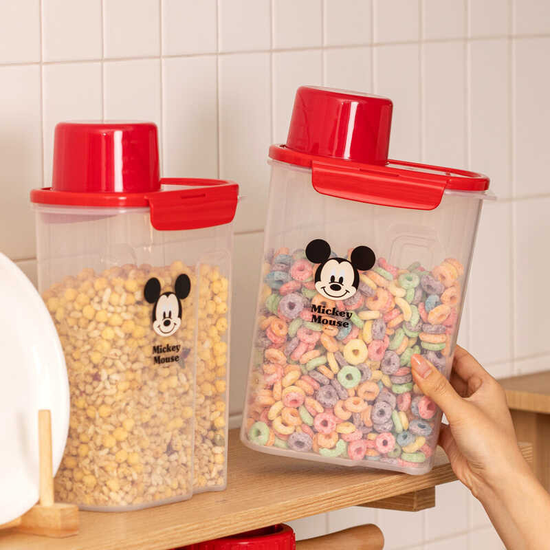 Mouse Lock&Lock Cereal 2P Set/Grain Container/Feed Storage Container ...