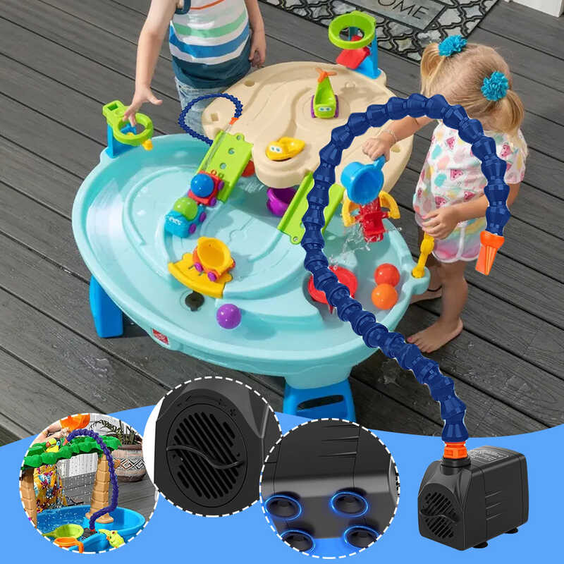 Child Summer Pump Splash Outdoor Games For Little Tikes Water Table ...