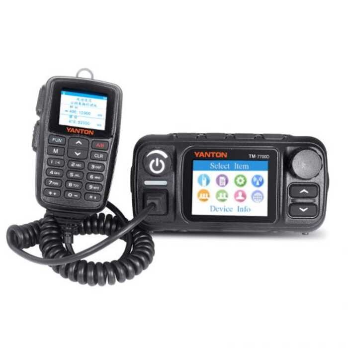 YANTON communication TM7700D 4G dual-mode intercom car station remote ...