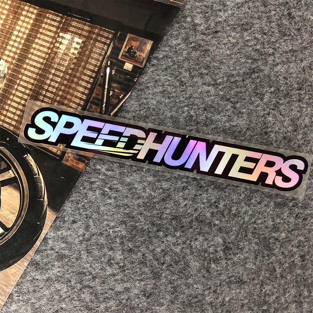 SPEEDHUNTERS/スピードハンターズ Reflective Stickers Motorcycle Car Scooter ...