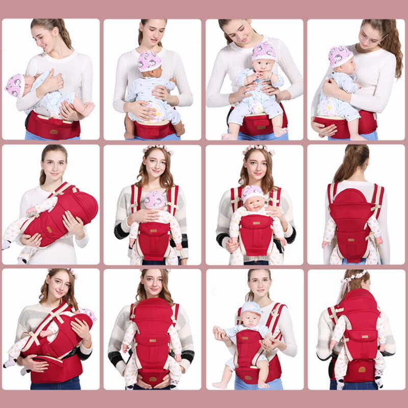 New Non-Slip Ergonomic 3 In 1 Baby Carrier Infant Hipseat Baby Hipseat ...