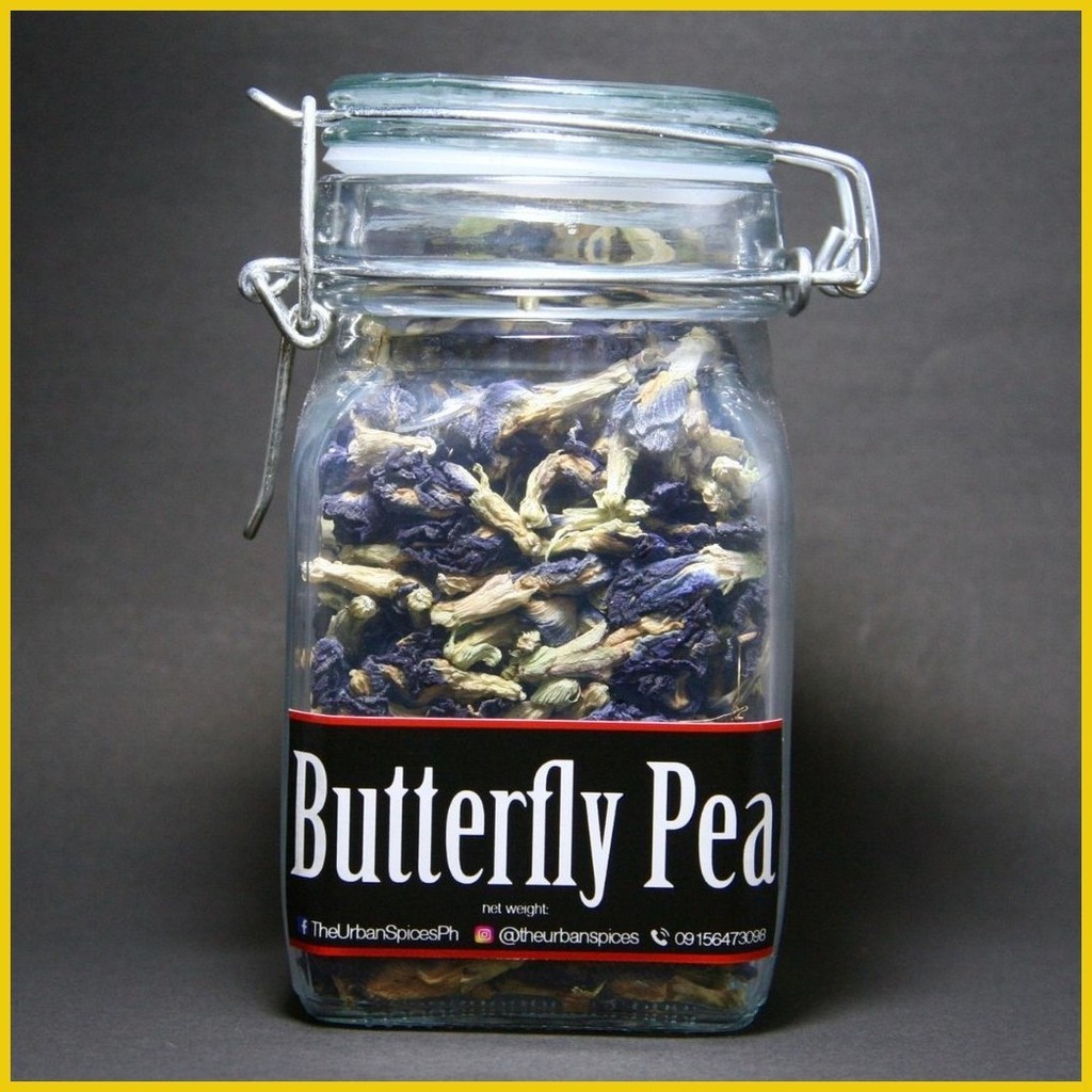 ☑ ☪ Butterfly Pea 30g (for Tea) - The Urban Spices 