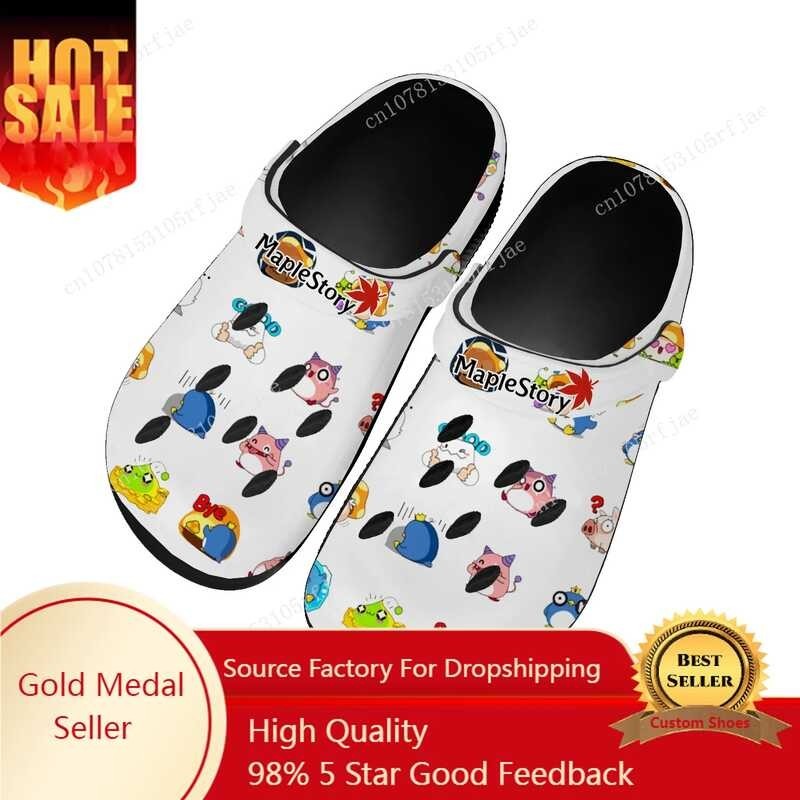 Home Clogs Maplestory Cartoon Game Lalaki Kababaihan Sandals Garden ...