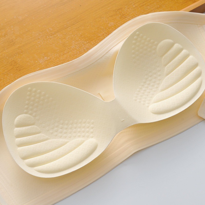 Thicken Invisible Removable Push Up Bra Pads Inserts - Women Latex ...