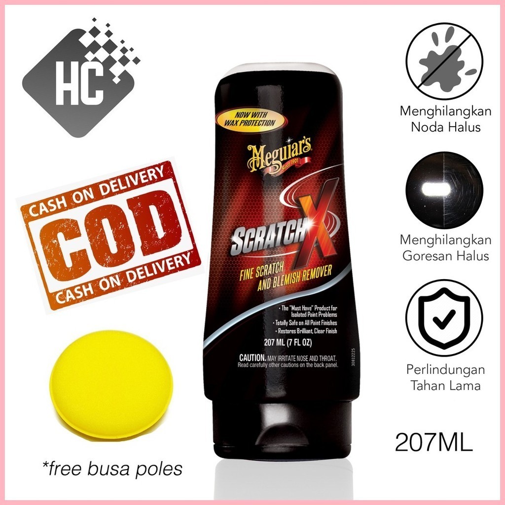 ☢ ⭐ Meguiars - Meguiar's Scratch X 2.0 / Car Scratch Remover | Shopee ...