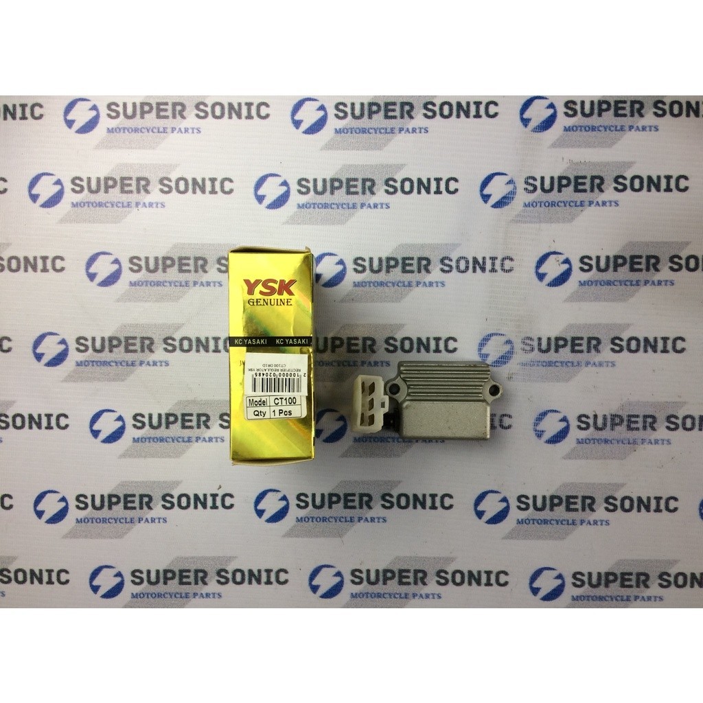 Rectifier Regulator YSK CT100, RS100/DT125, XRM Big, Nouvo | Shopee ...