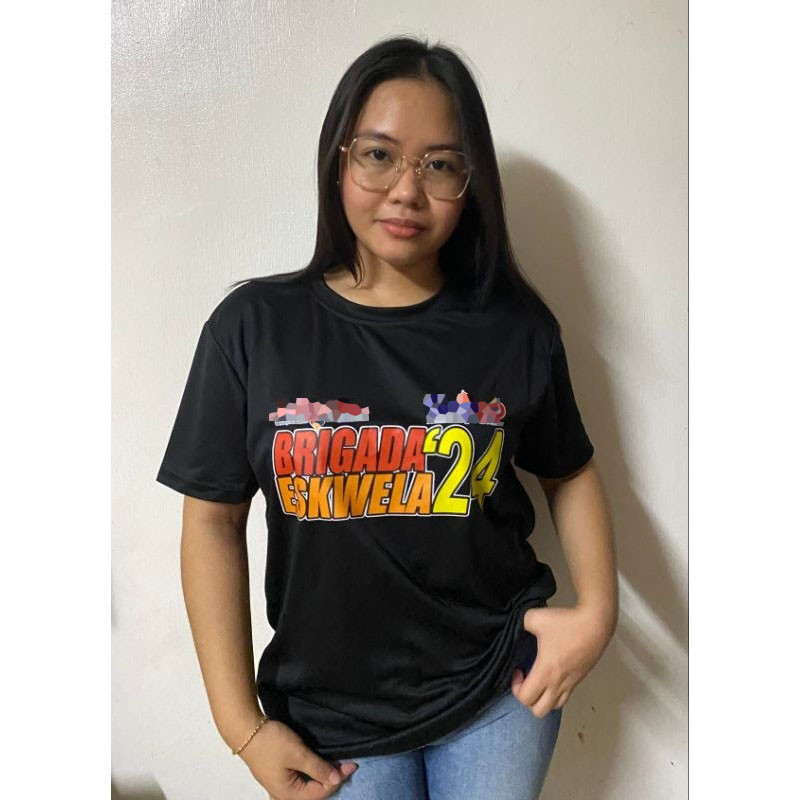 BRIGADA ESKWELA 24!!! QUALITY ACTIVE DRIFIT DTF PRINT | Shopee Philippines