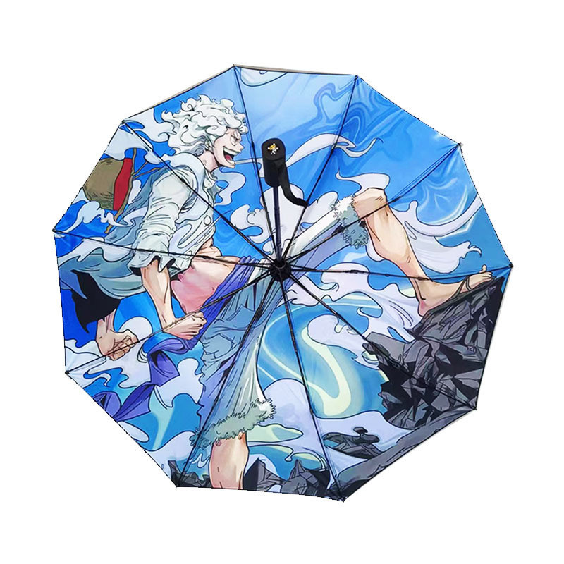 COD One Piece Sunshine Umbrella Luffy Five-speed Sun God Nika Form ...