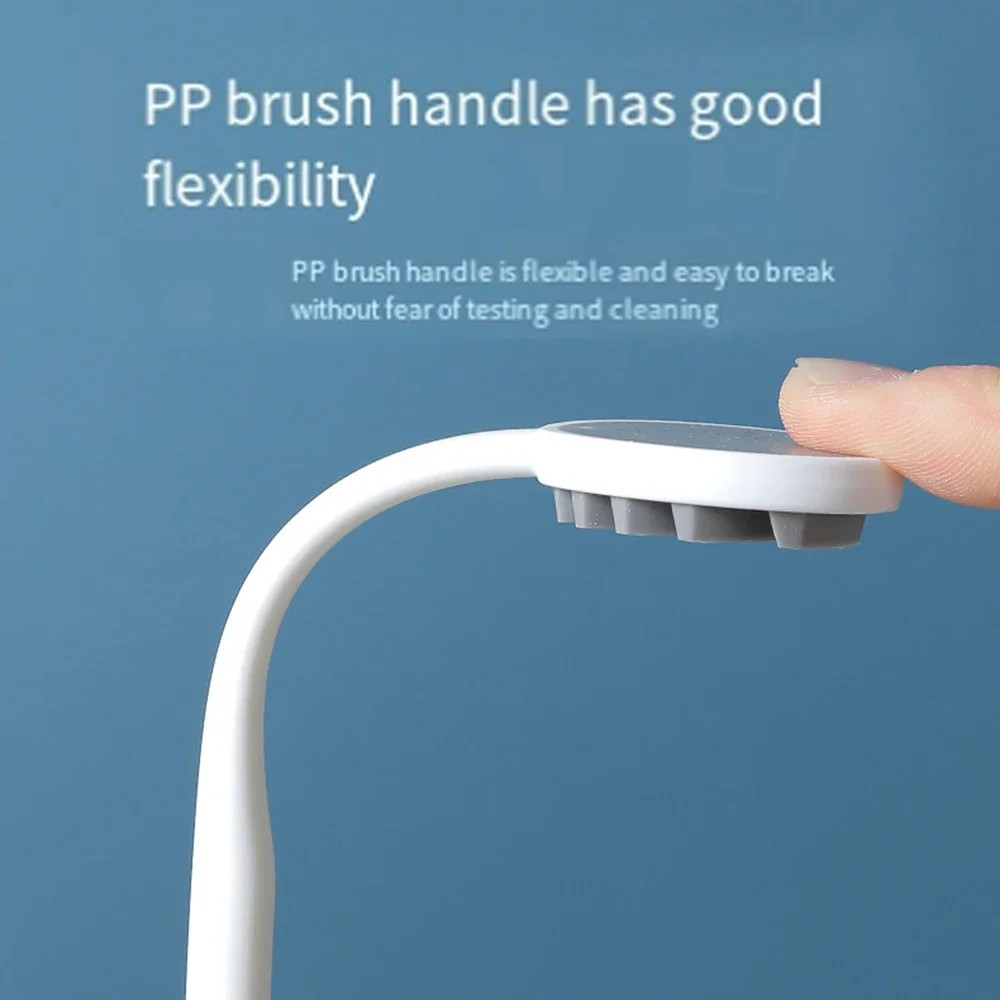 Oral Tongue Scraper Cleaning Coated Toothbrush Remove Tongue Coating