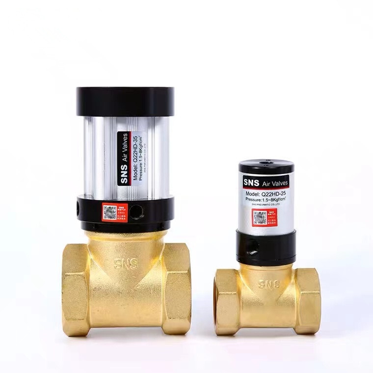 ペ SNS Shenchi Pneumatic Two Position Ventilation Control Valve Copper ...