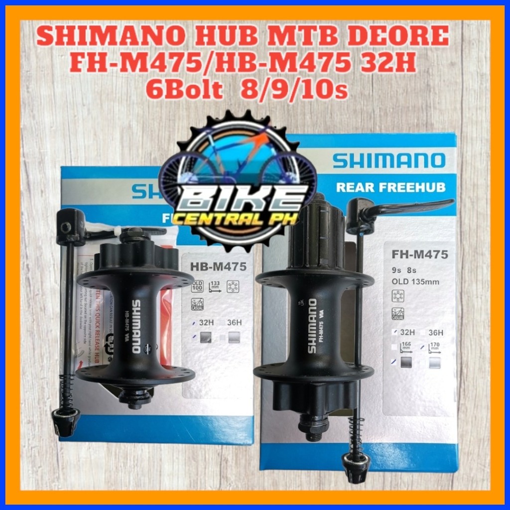 HB-M475 Front Cone For Hub With 10mm Axle - Replacement Bike Hub Cone