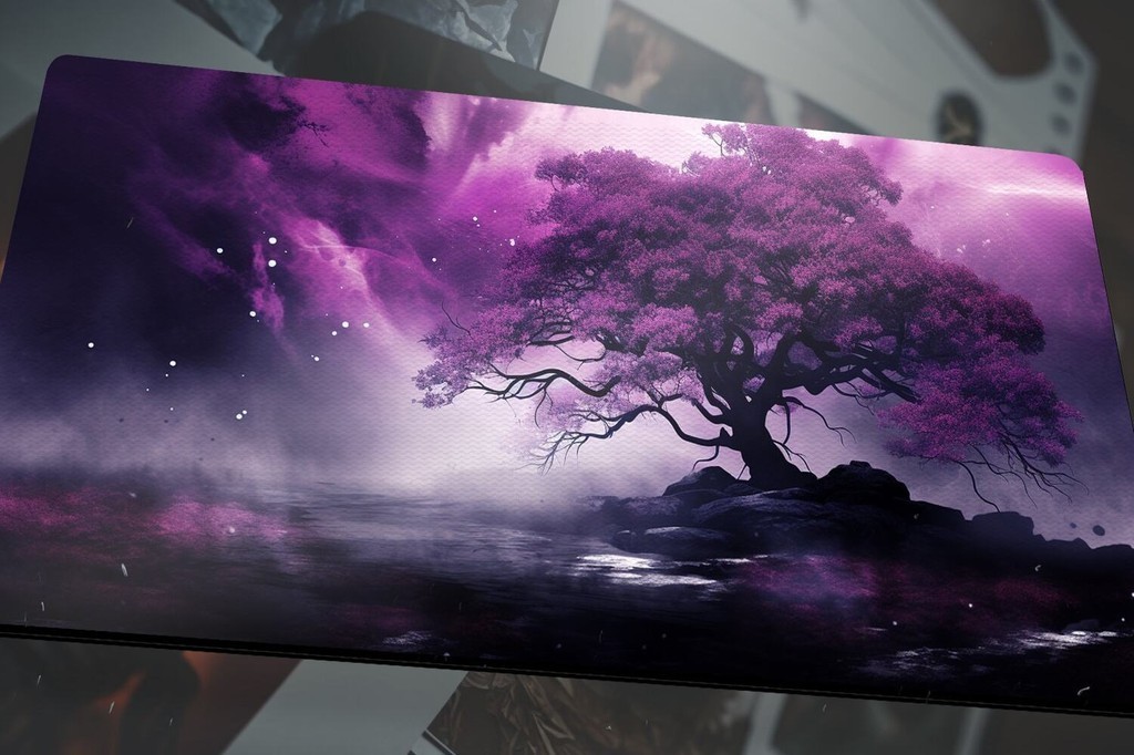 Purple Deskmat Purple Magic The Gathering Playmat Shades of Purple ...
