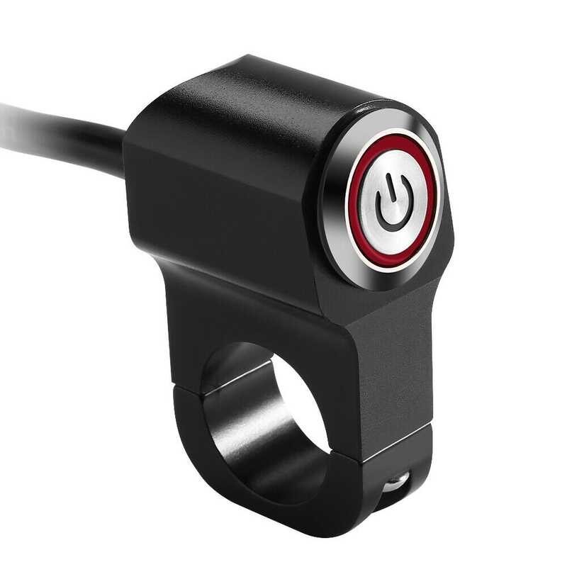 Inch Motorcycle 7/8 22Mm Handlebar Power Button Switch Headlight Hazard ...