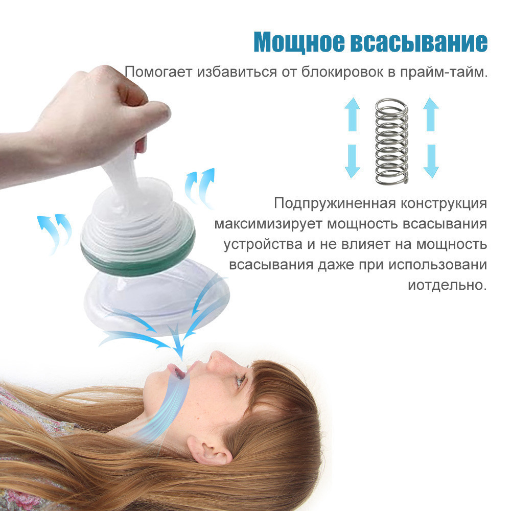 Salorie Adult And Child Choking Rescue Device First Aid Breathing Mask 