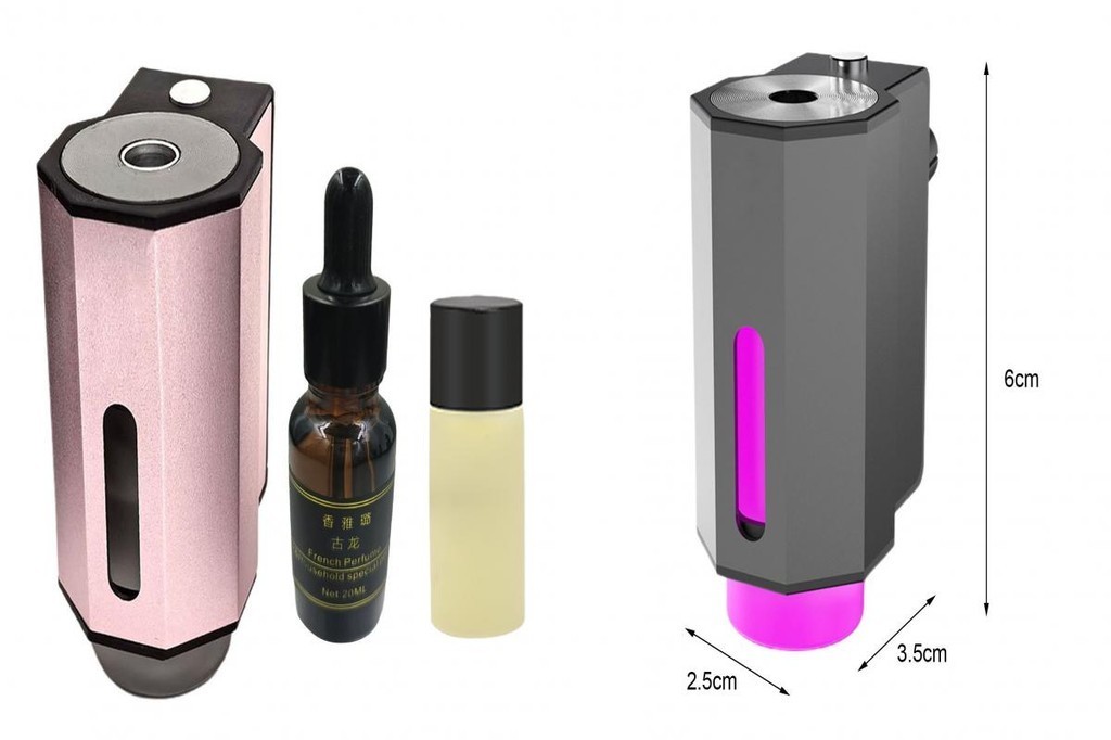 SOU_ Aromatherapy Car Vent Clip Smart Car Air Freshener Longlasting