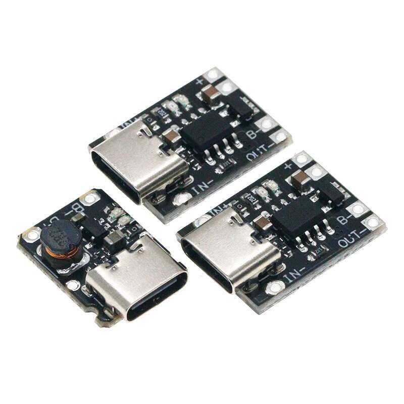 USB Type-C TP4057 1A Lithium Battery Charging Protection Board Module ...