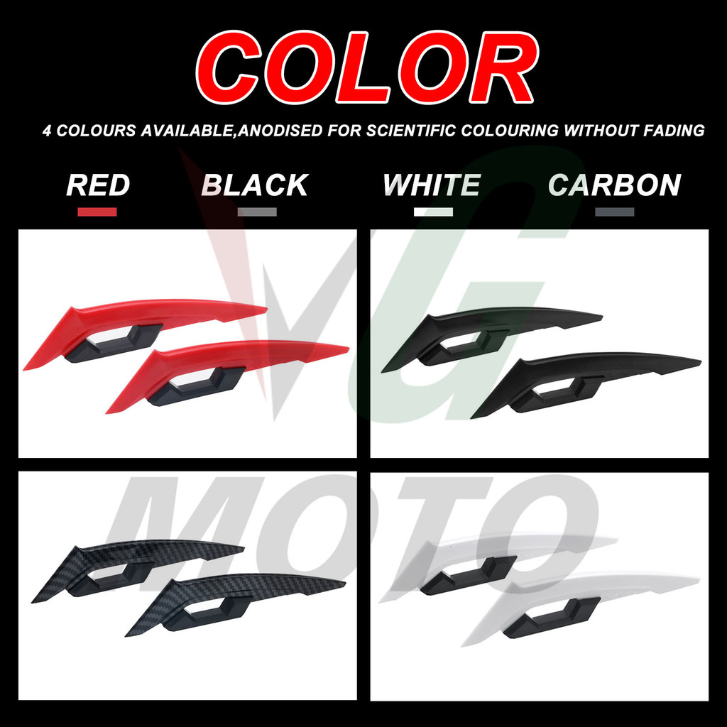 1set for HONDA Click FI 125 150 160 i Winglet Universal Scooter Wings ...