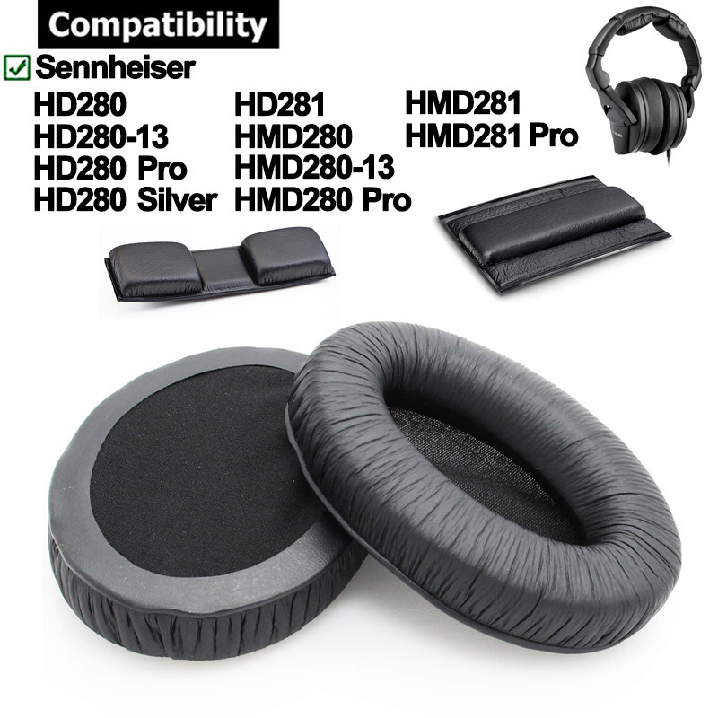 Brainwavz Replacement Earpads For Sennheiser HD280 PRO Headphones - Soft Leather Cushions