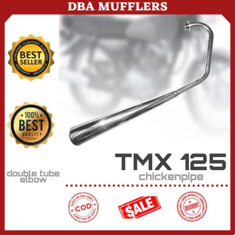TMX 125 ChickenPipe Hindi Stainless Honda Muffler Exhaust para sa