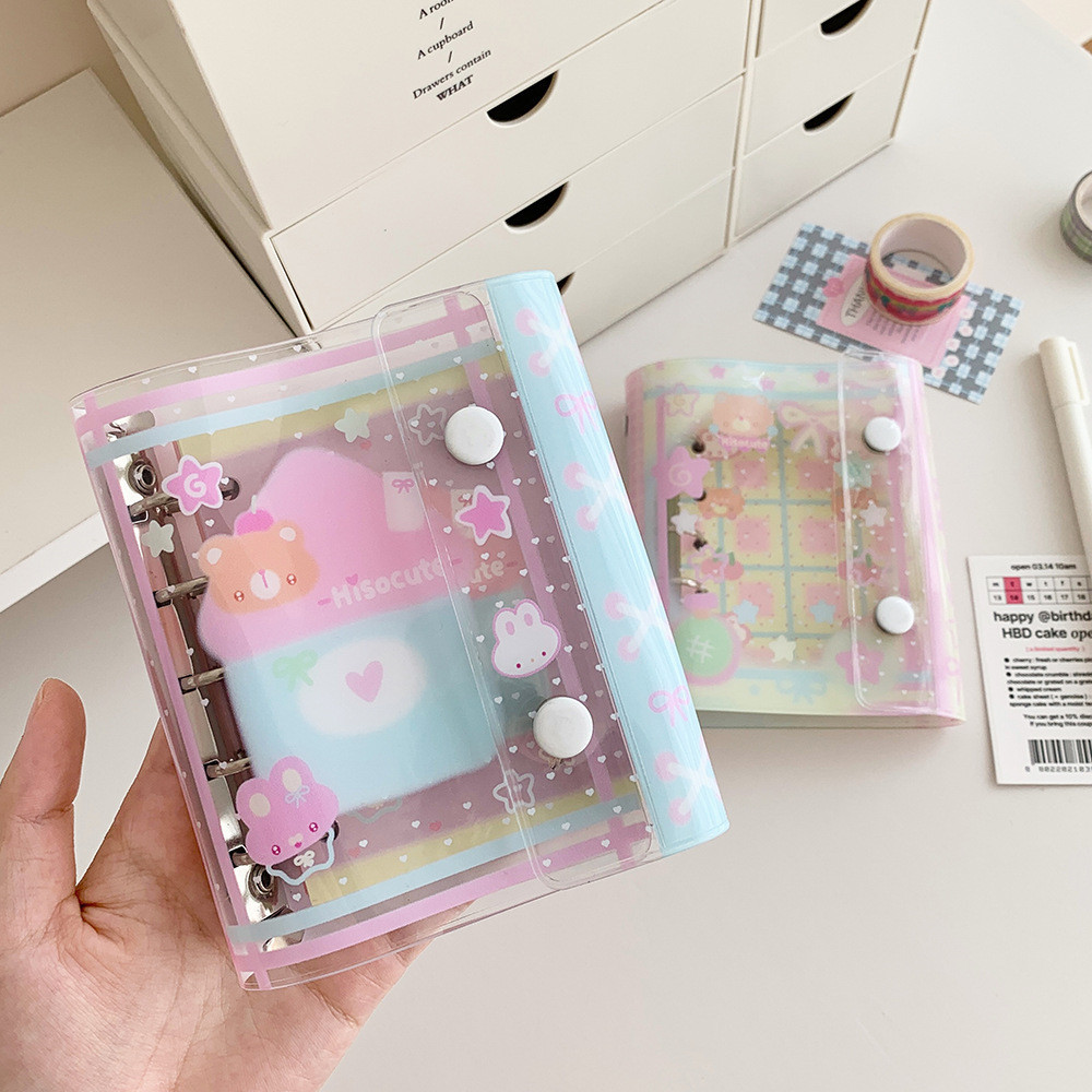 Cute Notebook Diary Cartoon Sticker Tape Notepads Diary Bear Bunny ...