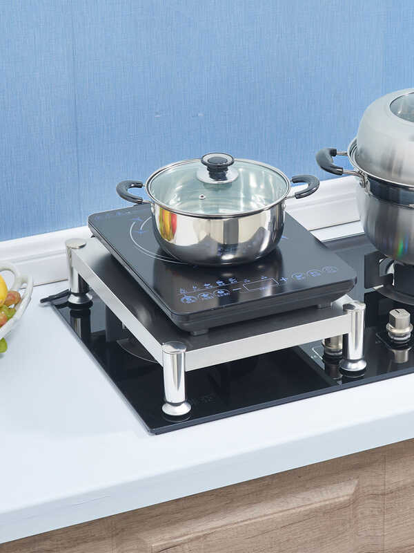 LY Stainless Steel Kitchen Rack Induction Cooker Port Kitchen Racks ...