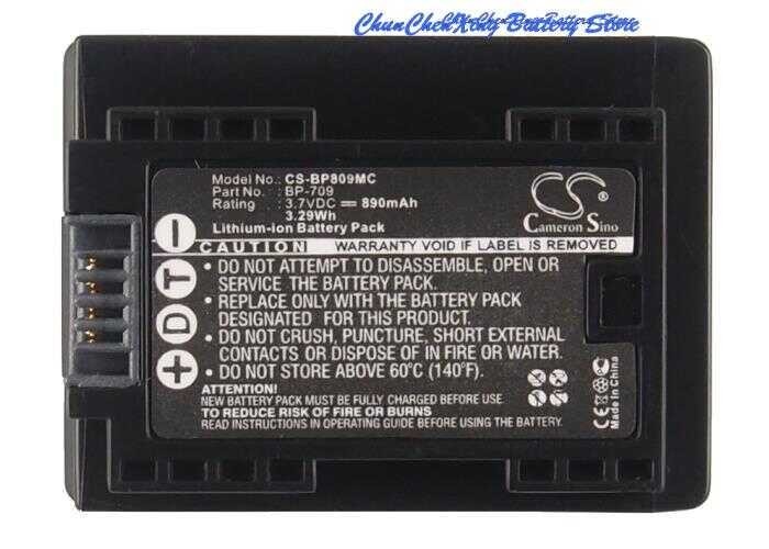 Kastar Battery BP-718 (2-Pack) And Charger For Canon BP-718 BP- 727BP-709 CG-700 And VIXIA HF M50 HF M52 HF M500 HF R30 HF R32 HF R40 HF R42 HF R50 HF