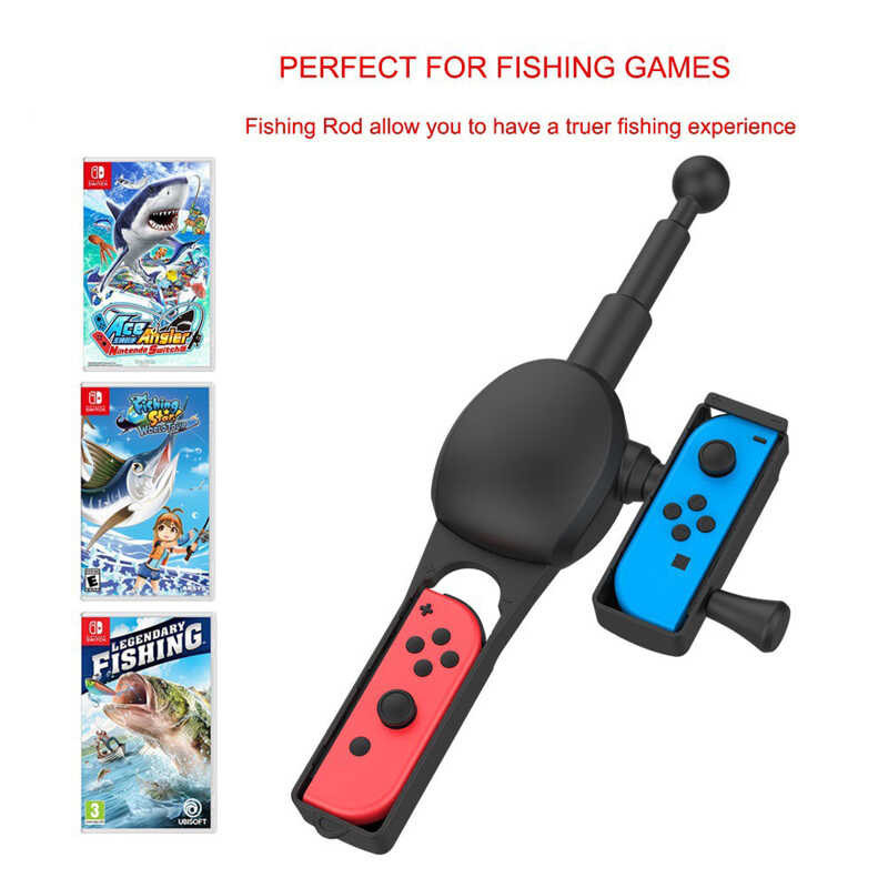 NS Rod Bass Pro Shops / Legendary For Nintendo Switch OLED JoyCon