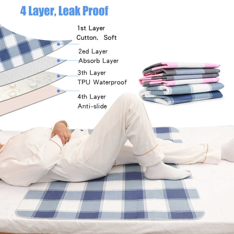 Urine Mat Incontinence Pad Kama Pad Adult Diaper Nappy Bed Sheet Sa ...