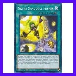 Yu-Gi-Oh! Carta Nephe Shaddoll Fusion (SECE-EN059) - Secrets Of Eternity - 1st Edition - Rara Segreta