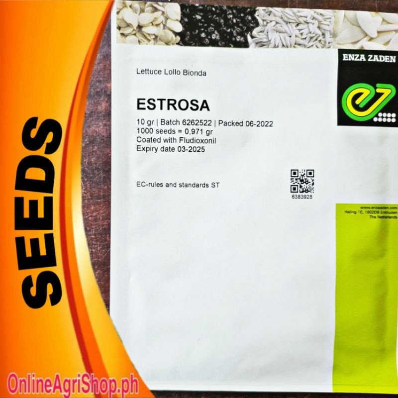 ☑ Estrosa Lettuce Seeds 10 Grams Enza Zaden Shopee Philippines 4565