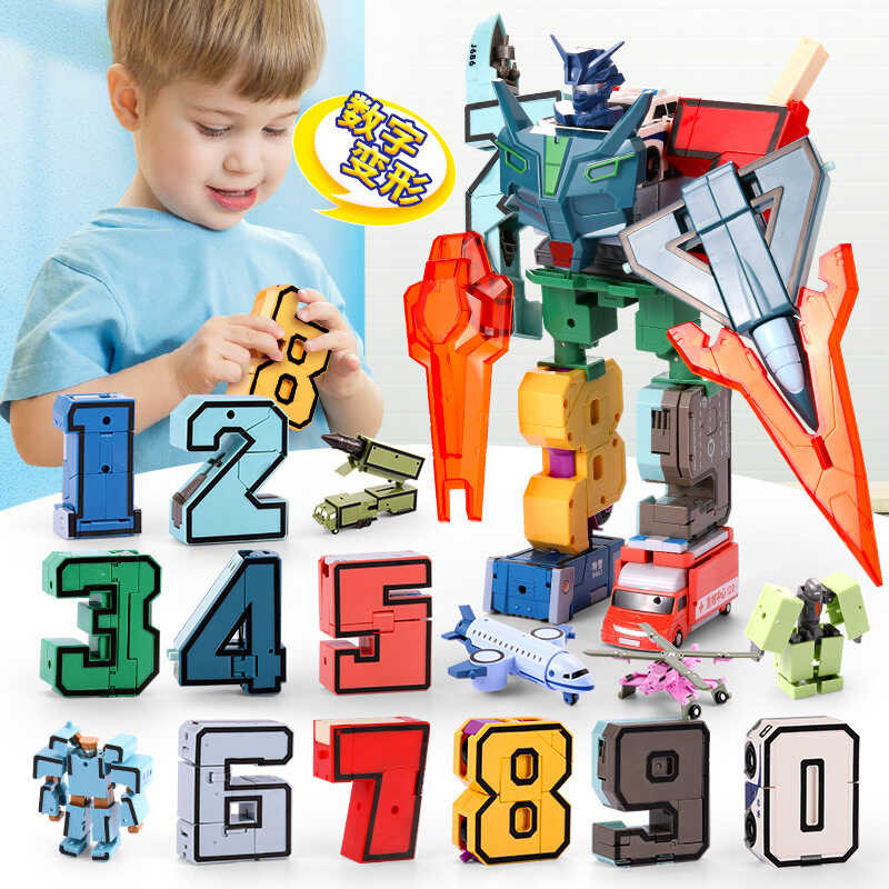 Robot Mga Larawang Action Figures Transformation Letters Car Models ...