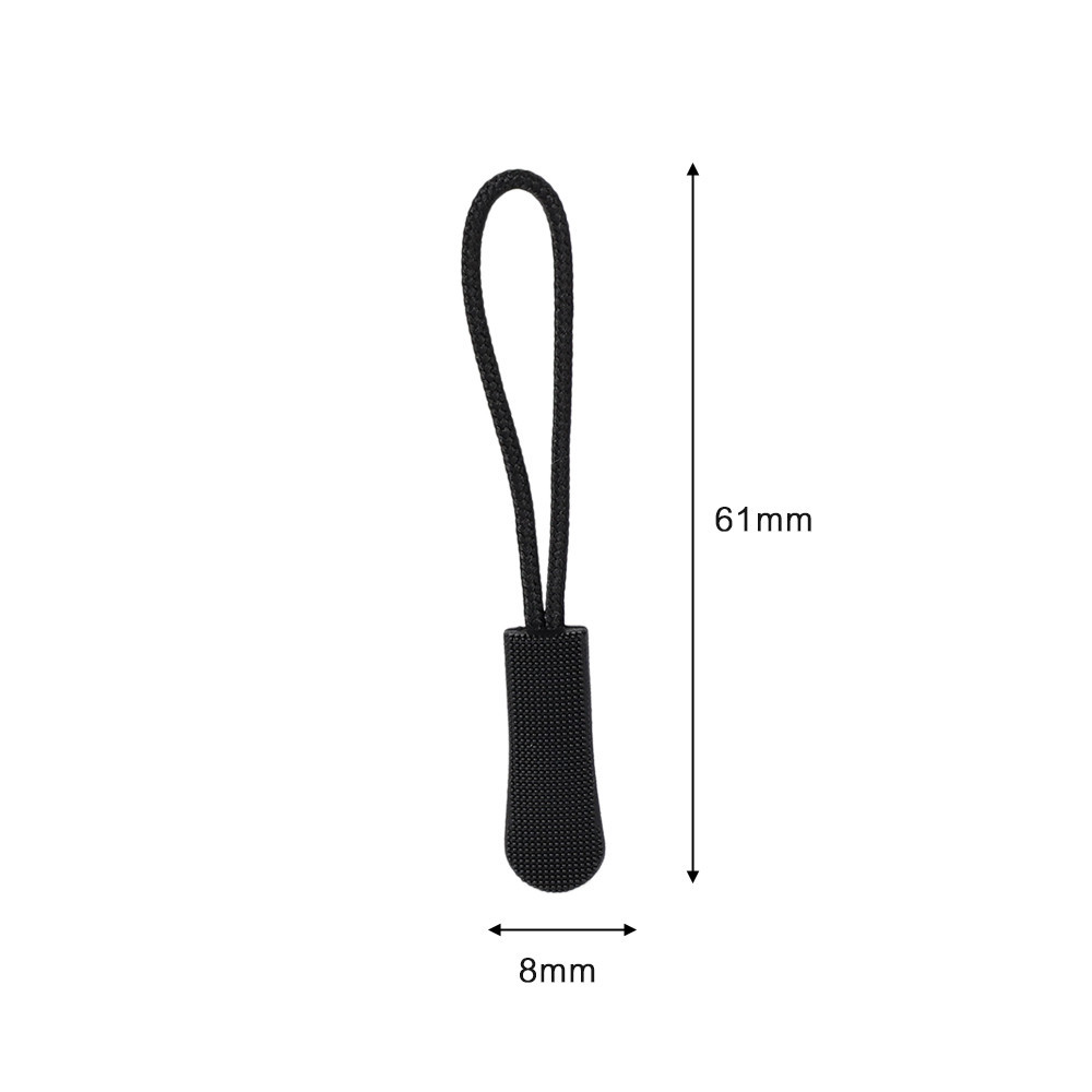 10/30/50Pcs PVC Zipper Pull Head - Zipper Pull Strap Cord - Zipper ...