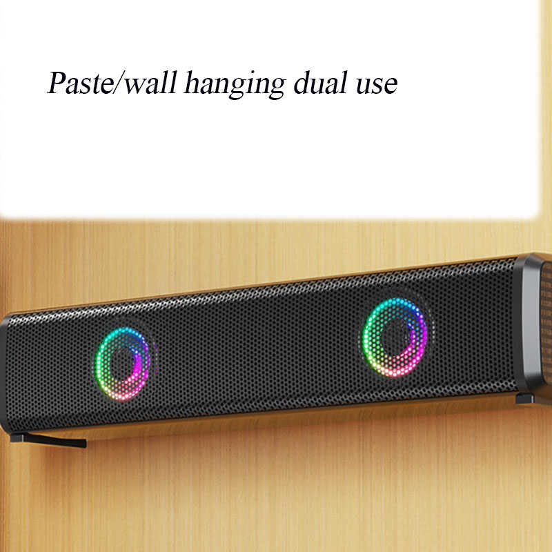 Desktop Bluetooth Plastic Subwoofer High Sound Quality Dual Track Usb