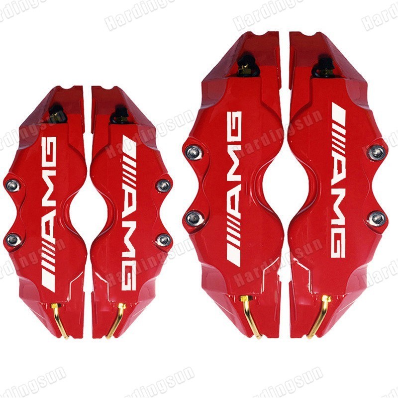 4PCS ABS Car Disc Brake Caliper Cover Disc Caliper Cover for Mercedes ...