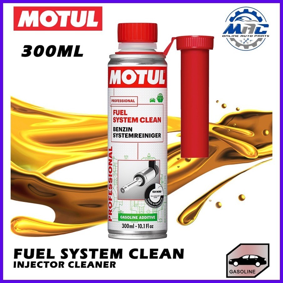 ♣ MOTUL FUEL SYSTEM CLEAN Injector Cleaner 300ml For gas engine